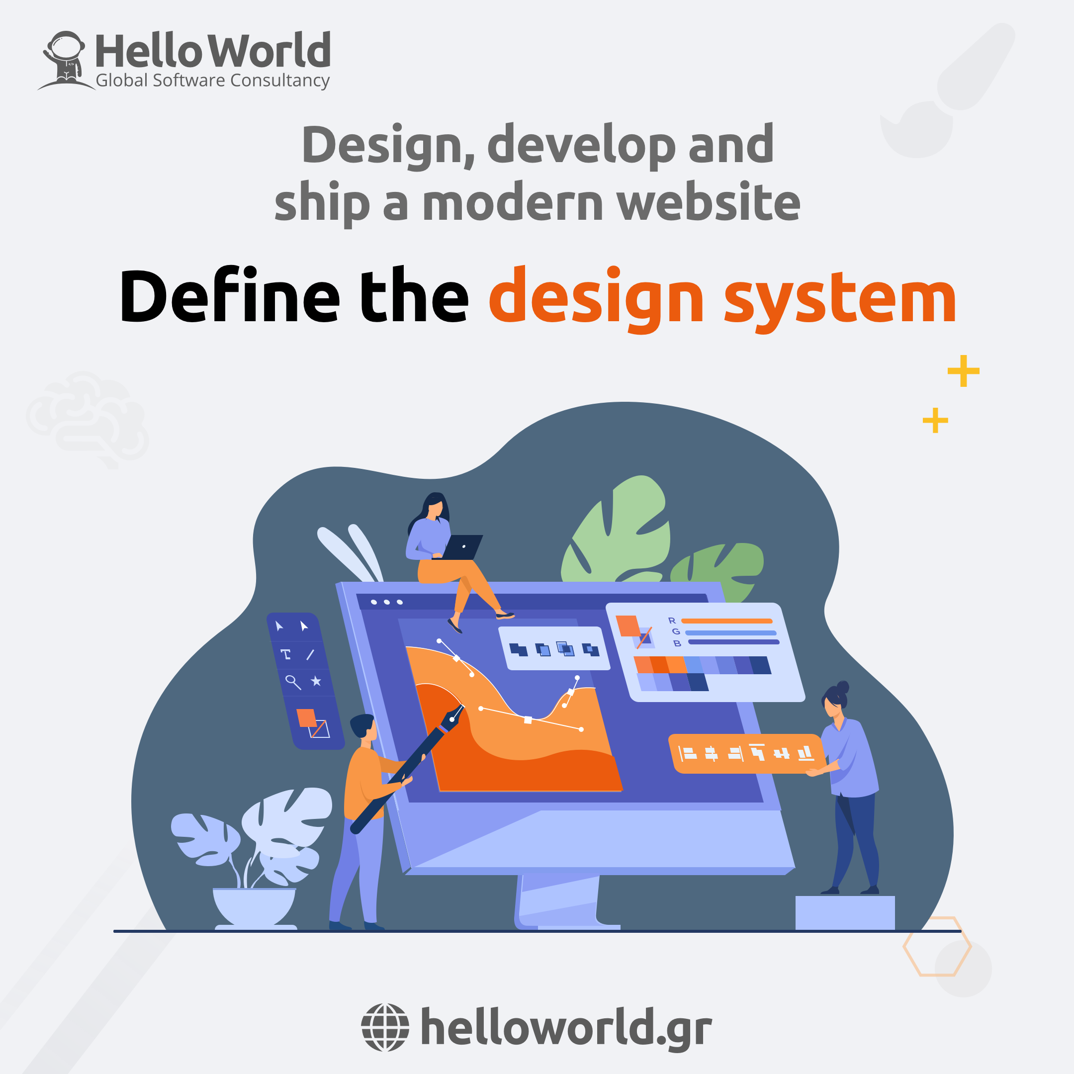 Modern Website: Define the design system