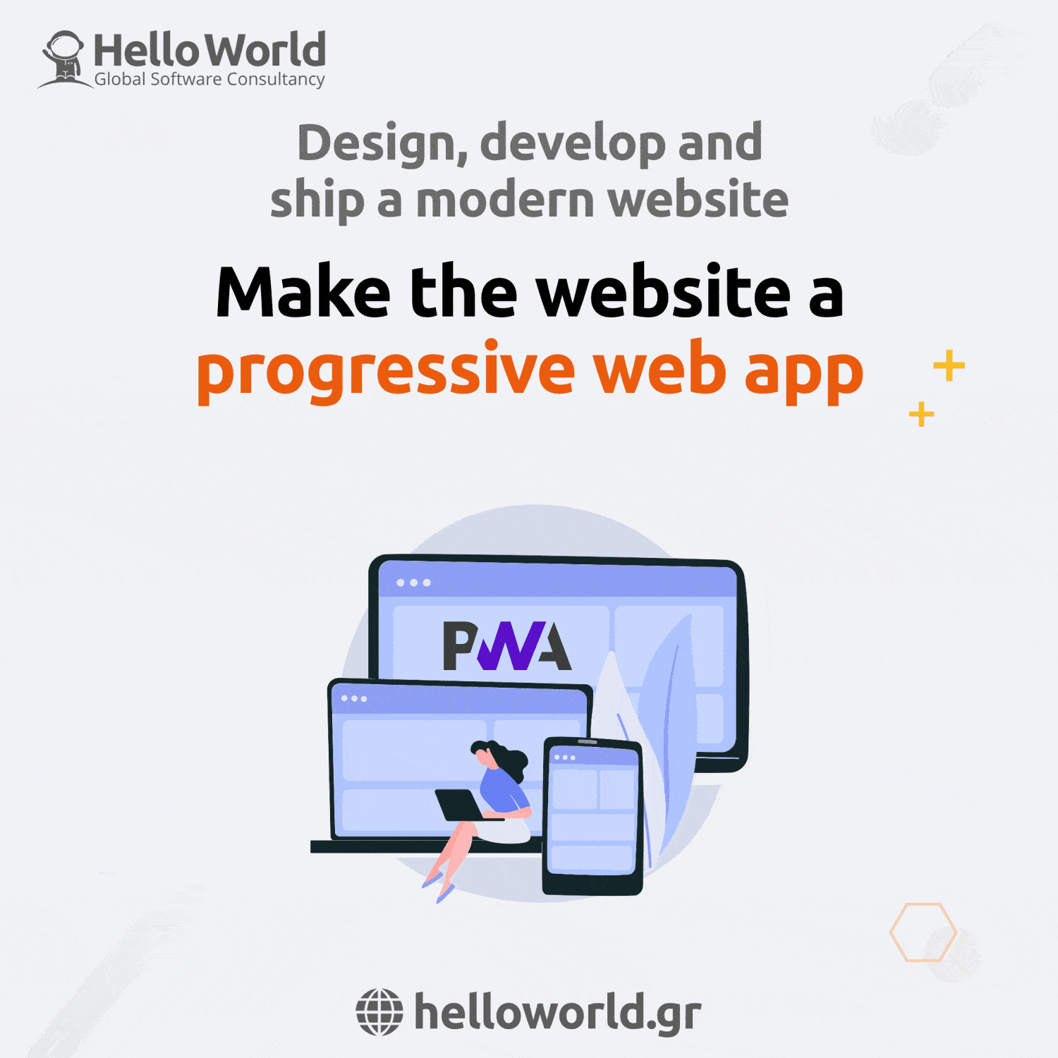 Modern Website: Make the website a Progressive Web App